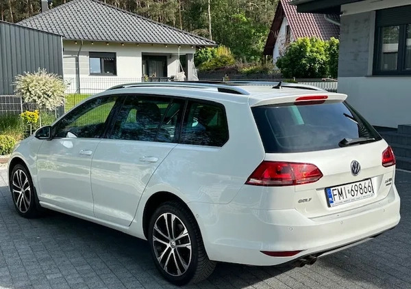 Volkswagen Golf cena 49999 przebieg: 234607, rok produkcji 2014 z Lipsko małe 211